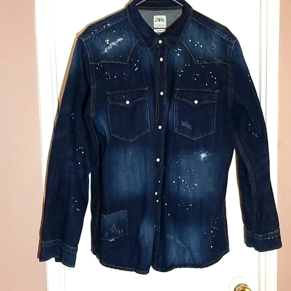 Jean Shirt - Picture 1 of 2